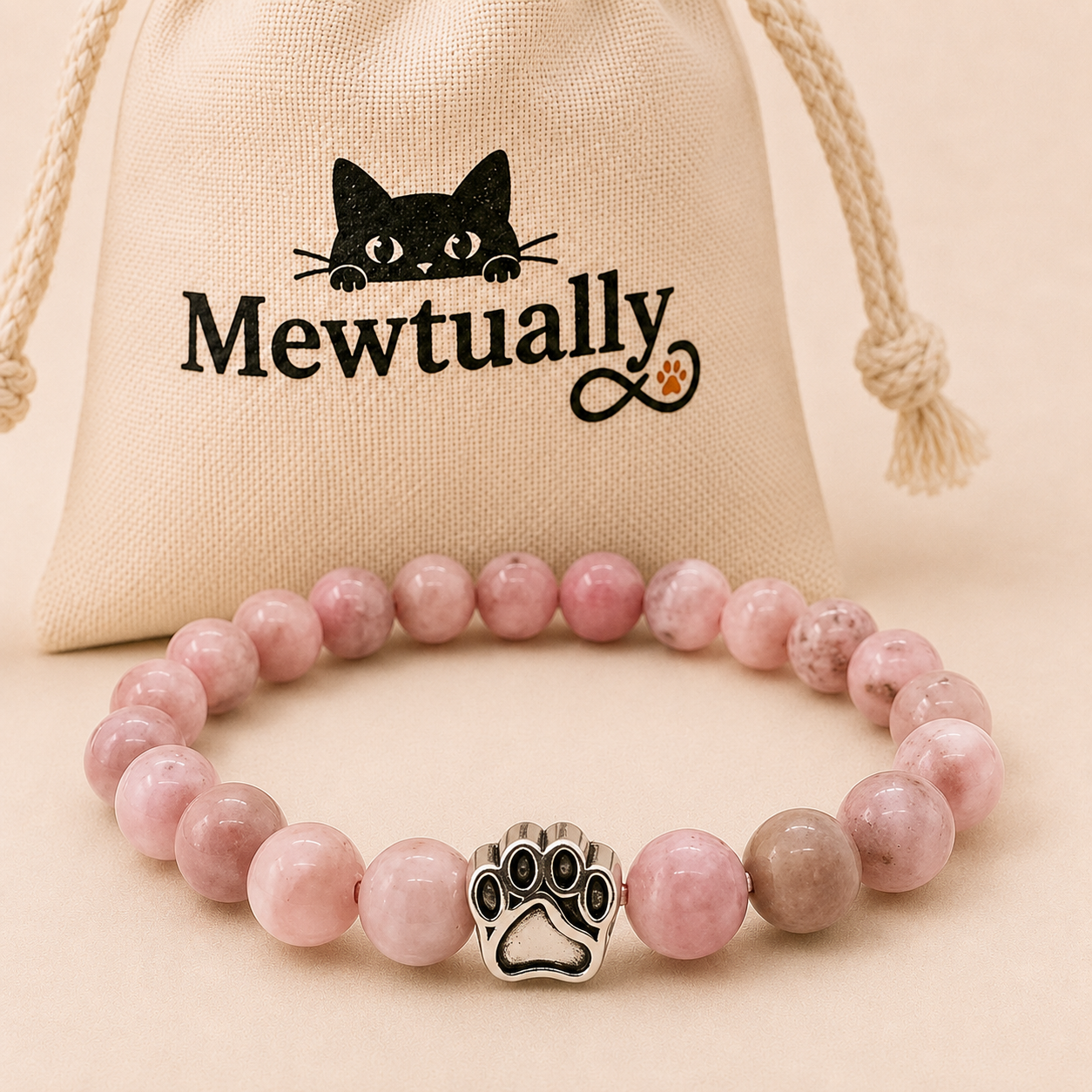 Pink Zebra Bracelet